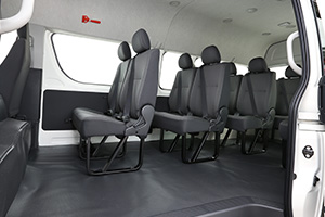 Toyota Floor Mats >> Toyota - Hiace Minibus Toyota Floor Mats >> Toyota - Hiace Minibus