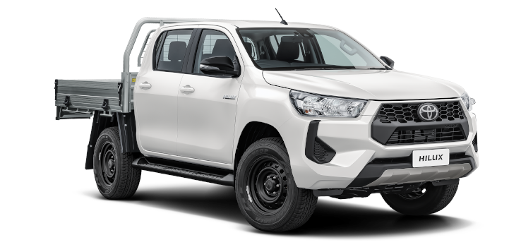 New Toyota Hilux SR 4WD Double Cab Chassis Manual - Toyota NZ